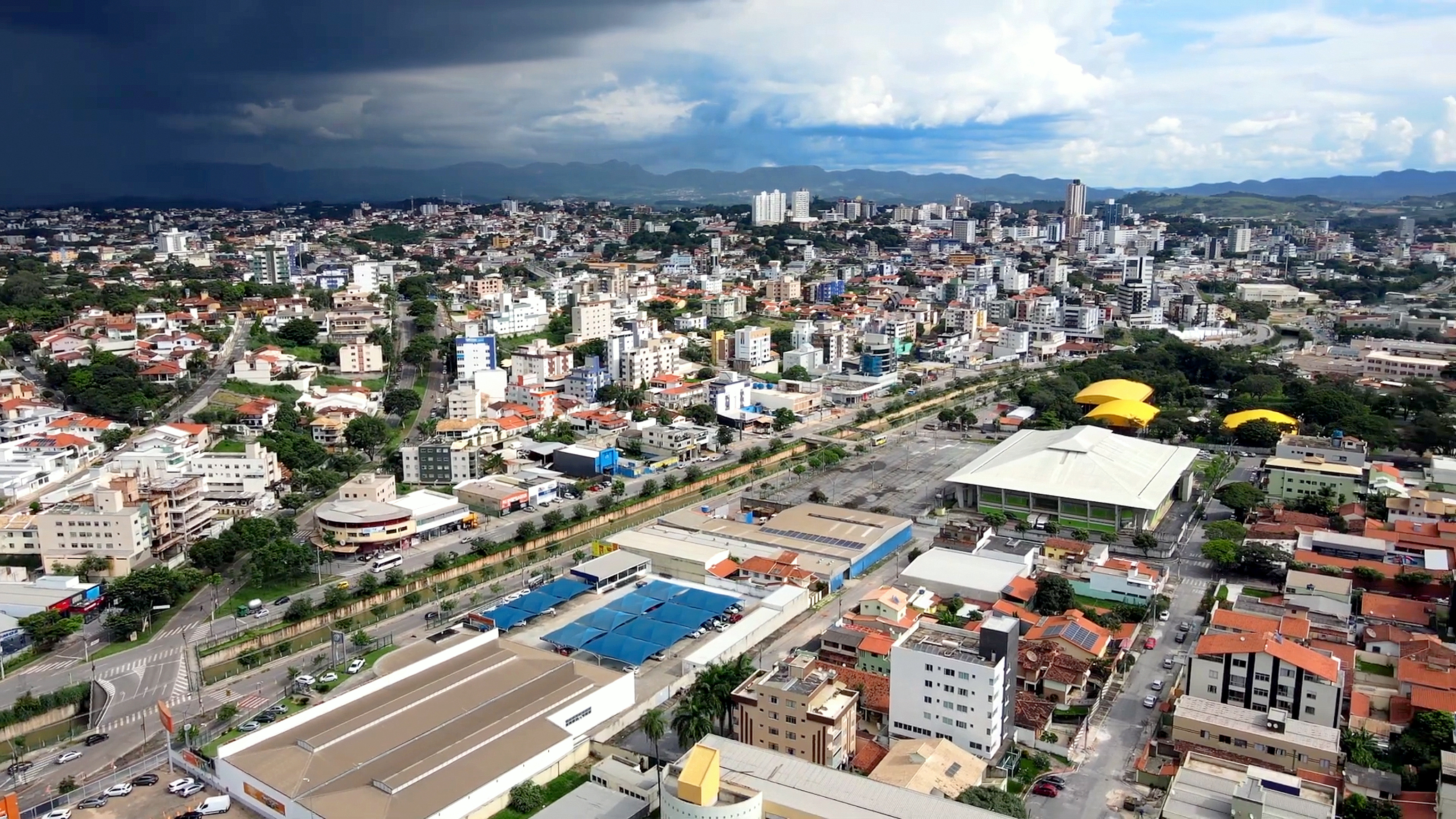 Vista panorâmica de Betim, MG