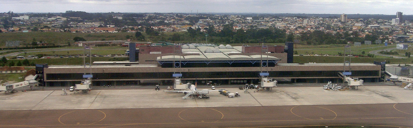 Vista aérea de Curitiba, PR