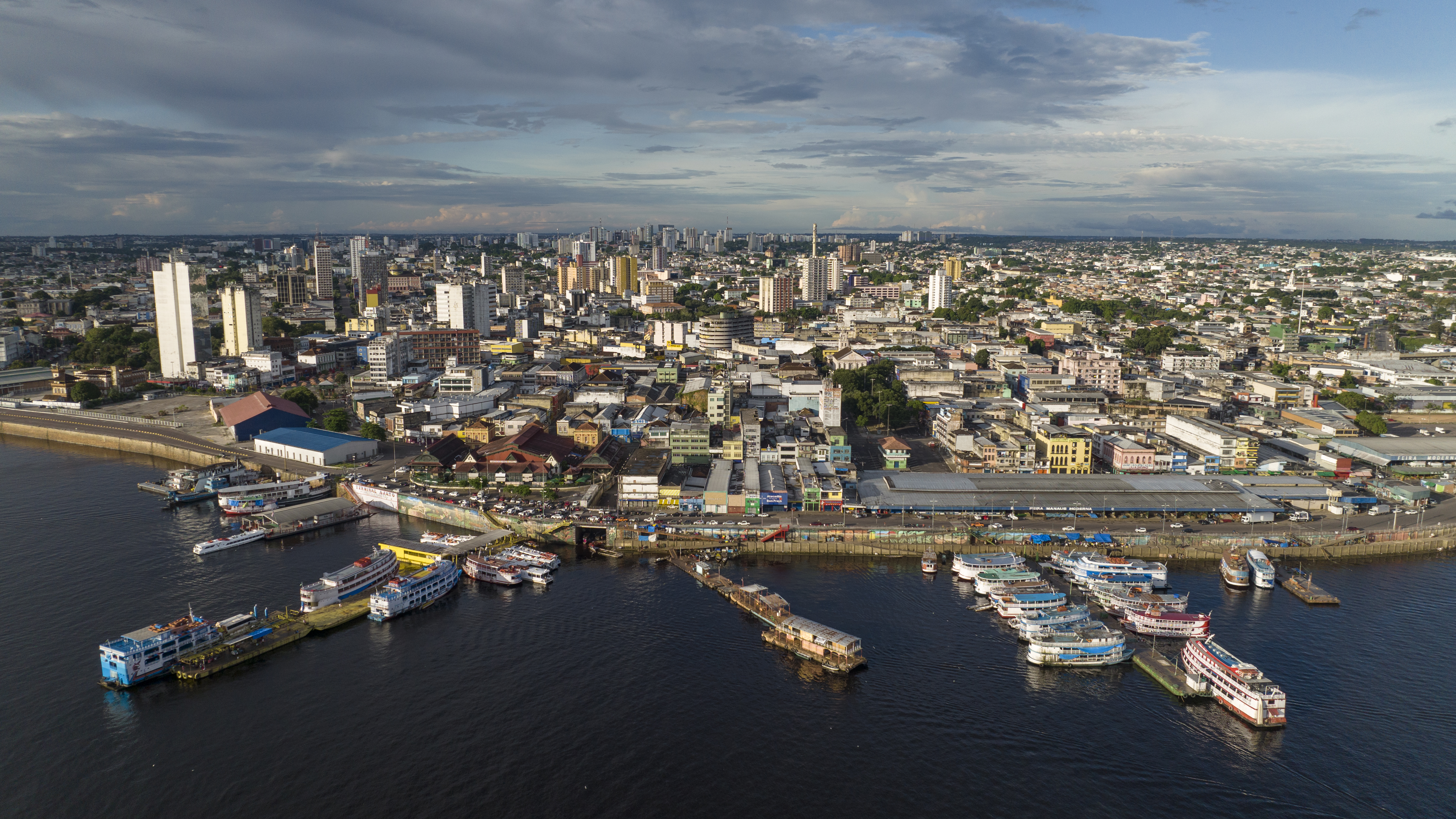 Vista aérea de Manaus, AM