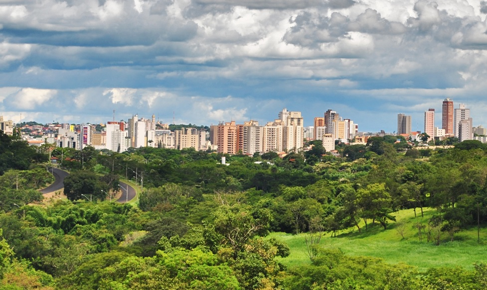 Vista panorâmica de Uberaba, MG