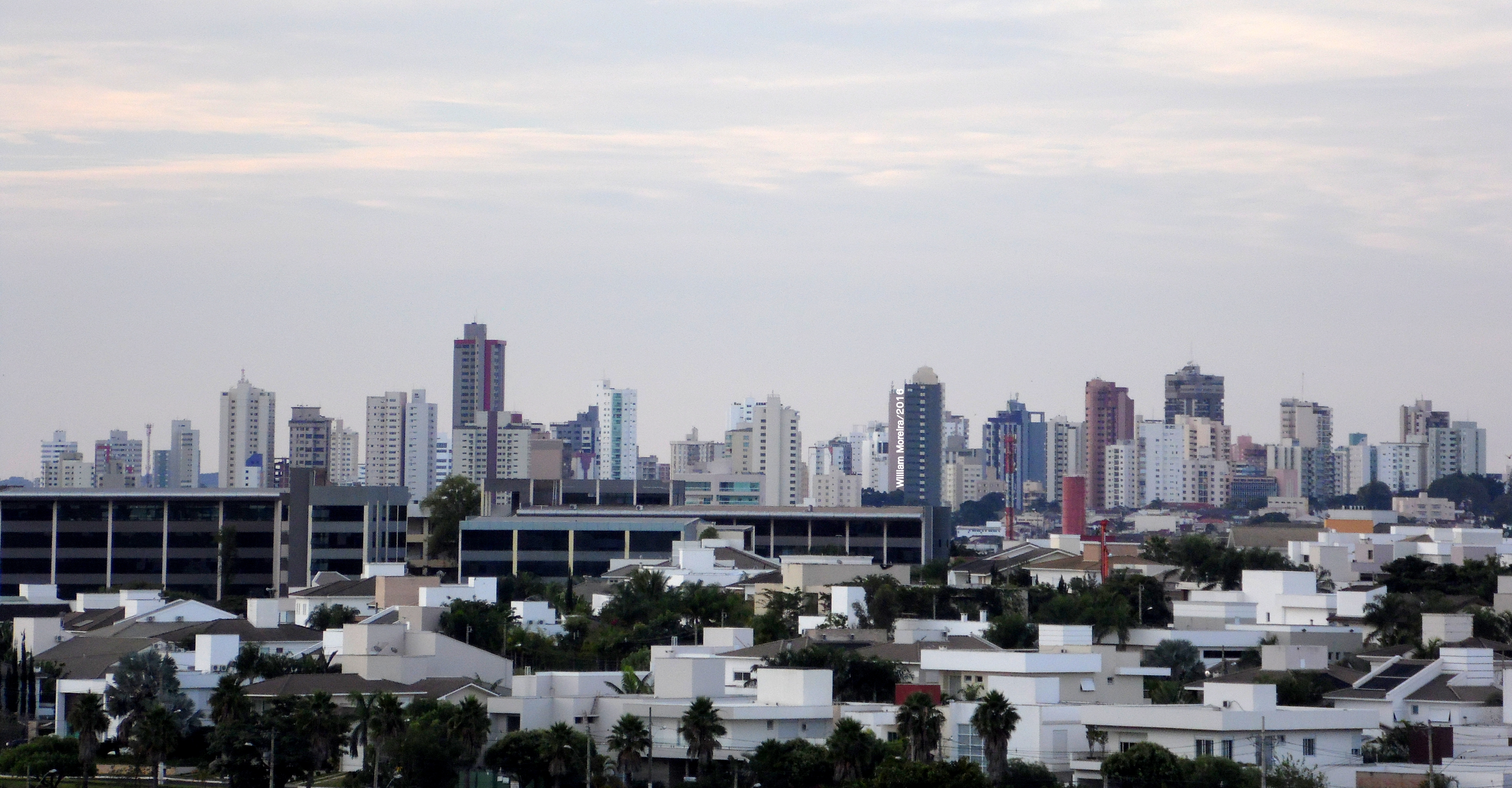 Vista aérea de Uberlândia, MG